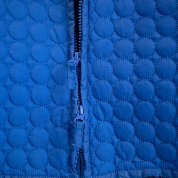 Y2K Cobalt Blue Quilted Zip-up Size XL - Picture 6 of 8